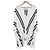 Autre Marque Deuxieme Classe Stripe Knit Poncho Cardigan