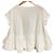 Autre Marque T-shirt in cotone a balze e peplum a maniche corte yori - vista 2