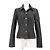 Chaqueta de denim negra Gucci