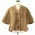 Max Mara FIORIRE4 Teddy Bear Wool Cape Coat