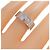 Bague Chaumet Leanne Small en or blanc 18K et diamants Taille 8 - vue 5