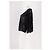 Pull Eric Bompard en coton noir col V dentelle florale - vue 4