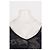 Pull Eric Bompard en coton noir col V dentelle florale - vue 5
