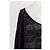 Pull Eric Bompard en coton noir col V dentelle florale - vue 6
