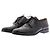Autre Marque Scarpe Derby Steve in pelle nera