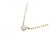 Autre Marque Collana K10 Pink Gold Diamond - vista 3