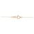 Autre Marque Collana K10 Pink Gold Diamond - vista 5