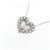 Autre Marque Collar de oro blanco Au750 y diamantes - vista 3
