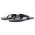 Cos Flip-Flops aus Leder schwarz