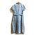 Autre Marque MSGM Jeanskleid Hellblau - Ansicht 2