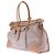 Tote Prada Sac cabas Bonnie en lin et cuir - vue 2