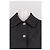 Autre Marque Giacca corta nera CUSTOMMADE con fantasia floreale - vista 3