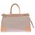 Prada Bolso tote Bonnie de lino y cuero - vista 3