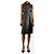 Acne Schwarzes ärmelloses Lederkleid - Größe UK 8 - Ansicht 3