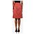 Marni Falda de boucle roja y plateada - size UK 6 - vista 3