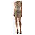 Dolce & Gabbana Mini-Kleid mit Leopardenprint in Creme - size UK 6 - Ansicht 3
