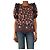 Ulla Johnson Top com estampado floral azul marinho - size UK 6