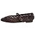 Autre Marque Espresso The Fonteyn Jane flats - size EU 36.5
