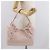 Borsa a tracolla Salvatore Ferragamo Vala Ribbon in pelle Rosa Oro - vista 23
