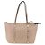 Borsa Tote Salvatore Ferragamo Vala in pelle beige e oro - vista 13