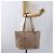 Borsa Tote Salvatore Ferragamo Vala in pelle beige e oro - vista 22