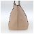 Borsa Tote Salvatore Ferragamo Vala in pelle beige e oro - vista 3