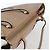 Borsa Tote Salvatore Ferragamo Vala in pelle beige e oro - vista 6