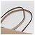 Borsa Tote Salvatore Ferragamo Vala in pelle beige e oro - vista 8
