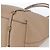 Borsa Tote Salvatore Ferragamo Vala in pelle beige e oro - vista 9