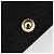 Bolso de hombro CHANEL Matelasse con cadena de algodón negro y dorado CC - vista 20