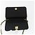 Bolso de hombro CHANEL Matelasse con cadena de algodón negro y dorado CC - vista 21