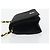Bolso de hombro CHANEL Matelasse con cadena de algodón negro y dorado CC - vista 4