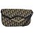 Christian Dior Trotter Canvas Schultertasche Navy Gold