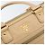 Jacquard Bolso de mano PRADA de cuero 2way Beige Gold - vista 19