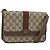 Borsa a tracolla GUCCI GG Supreme Web Sherry Line PVC Beige Gold