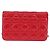 Christian Dior Canage Chain Schultertasche Emaille Rot Silber - Ansicht 2