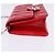 Christian Dior Canage Chain Schultertasche Emaille Rot Silber - Ansicht 3