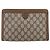 Borsa GUCCI GG Supreme Web Sherry Line PVC Beige Gold 89 01 032 - vista 2