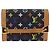LOUIS VUITTON Monogram Multicolor Porte Monnaie Pla Black M92656 LV - vista 13