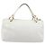 Edge Céline CELINE Hand Bag Leather White Gold - view 2