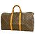 Louis Vuitton Brown Boston Monogram Keepall Bandoulière 50