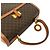 Céline Celine Circle Logo Macadam Pattern Lederhandtasche - Ansicht 4