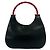 Bolsa de ombro em couro com logo Bamboo Gucci - vista 3