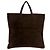 Borsa tote Loewe in camoscio marrone - vista 3