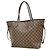 Bolso Tote Louis Vuitton Damier Neverfull MM N51105 Ebene