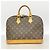 Borsa a mano Louis Vuitton Alma Monogram M51130 - vista 11