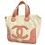 Chanel Marshmallow Canvas Handbag