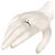Anello solitario Cartier in platino 950 e diamanti - vista 7