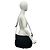 Borsa a tracolla Gucci in pelle e canvas con motivo GG Logo - vista 2