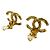 Orecchini a clip Chanel Vintage Coco Mark Gold - vista 7